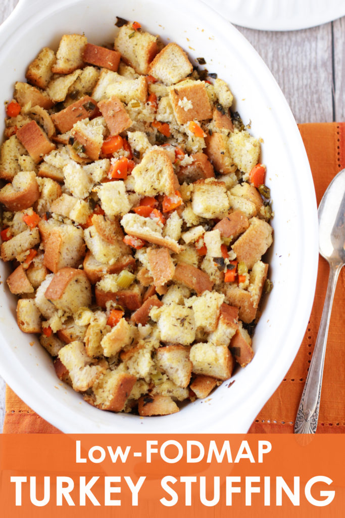 Low FODMAP Turkey Stuffing (Dressing)