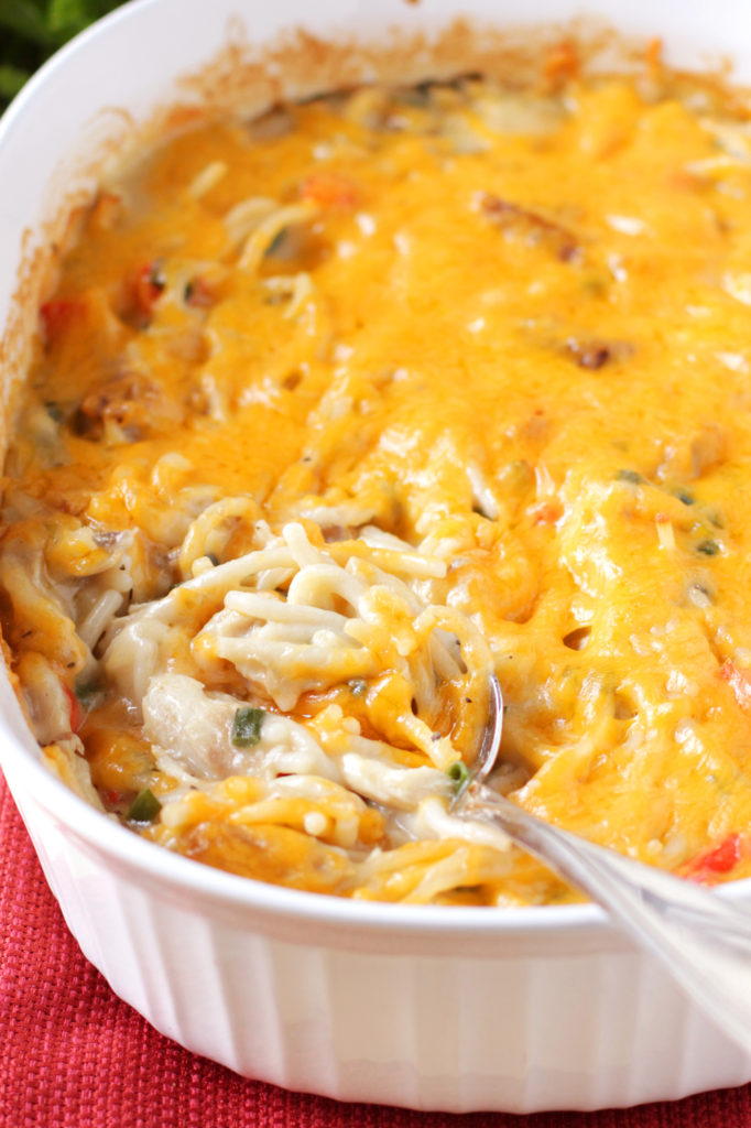 Low FODMAP Turkey (or Chicken) Tetrazzini
