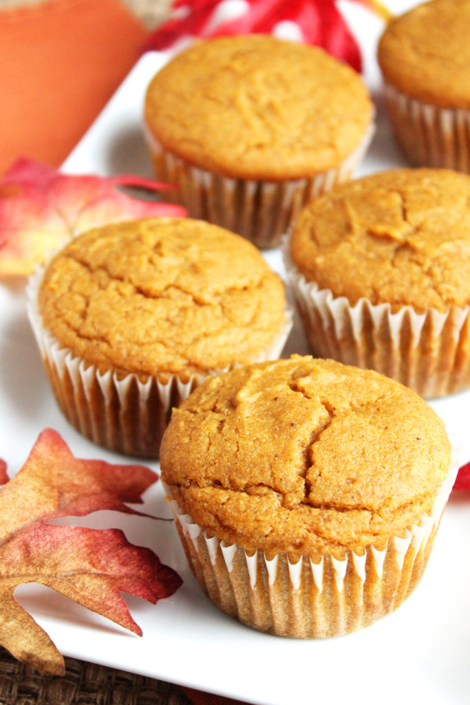Vegan Low-FODMAP Pumpkin Muffins