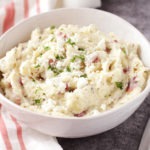 Herb Goat Cheese Mashed Potatoes