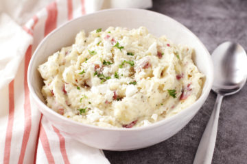 Herb Goat Cheese Mashed Potatoes