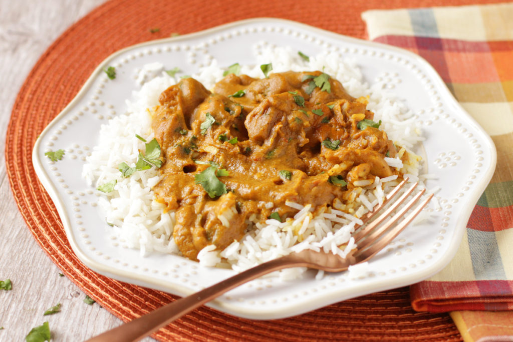 Low FODMAP Chicken Pumpkin Curry