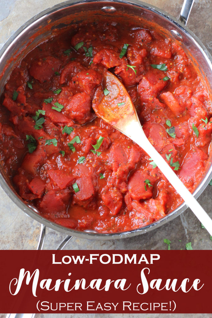 Low FODMAP Marinara Sauce
