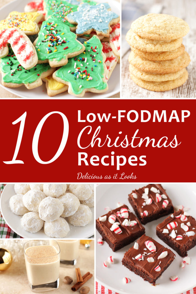 10 Low FODMAP Holiday / Christmas Recipes