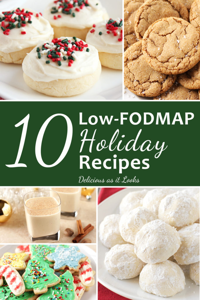 10 Low FODMAP Holiday / Christmas Recipes