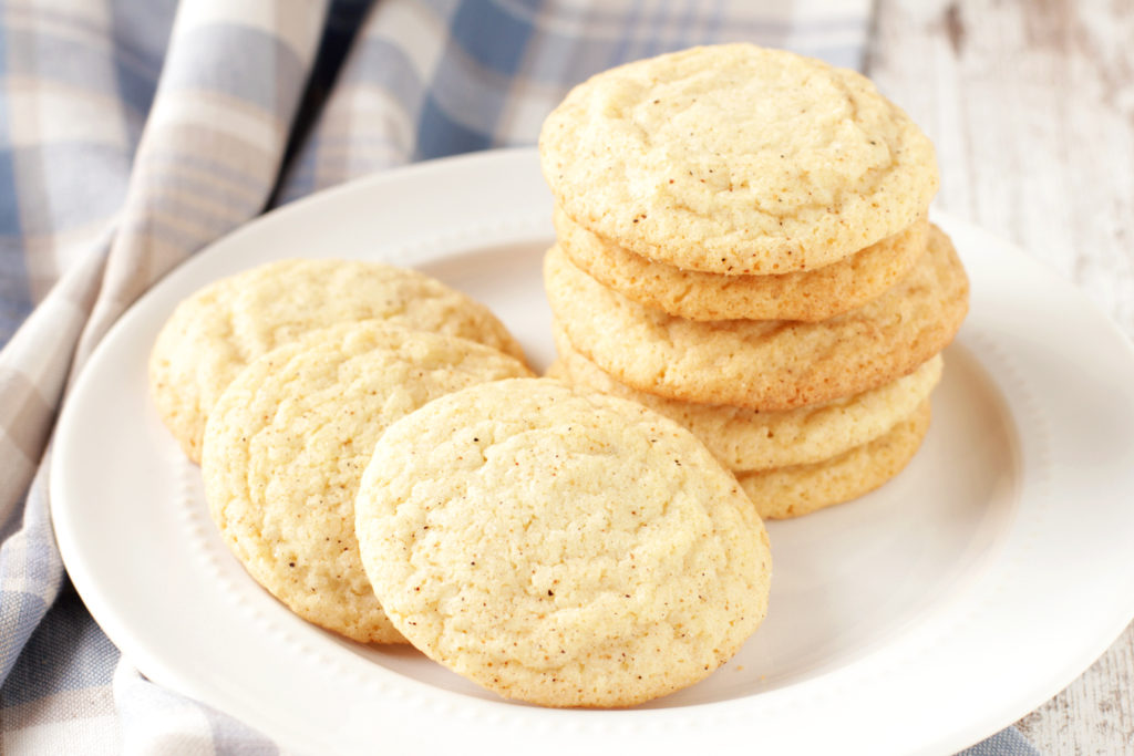 Low FODMAP Eggnog Snickerdoodles