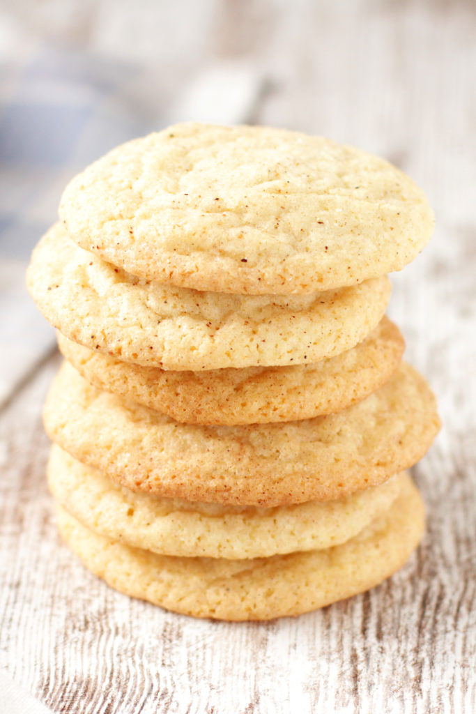 Low FODMAP Eggnog Snickerdoodles