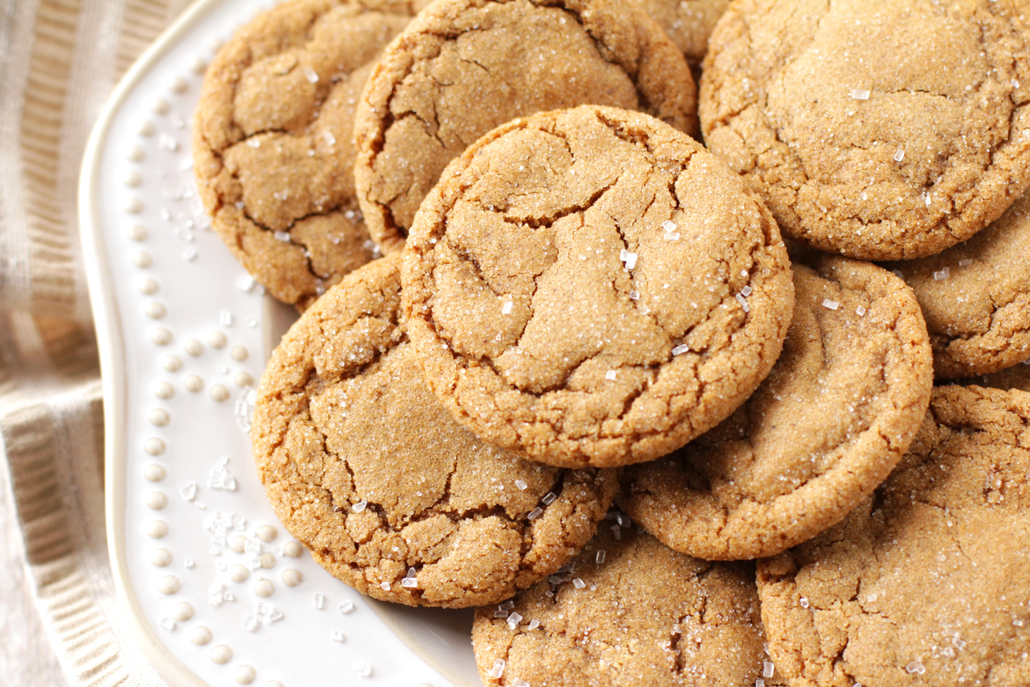 Low FODMAP Soft & Chewy Ginger Cookies - Delicious As It Looks