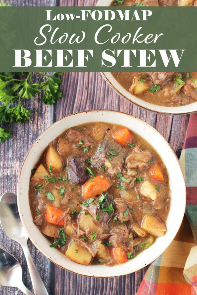 Low FODMAP Slow Cooker Beef Stew