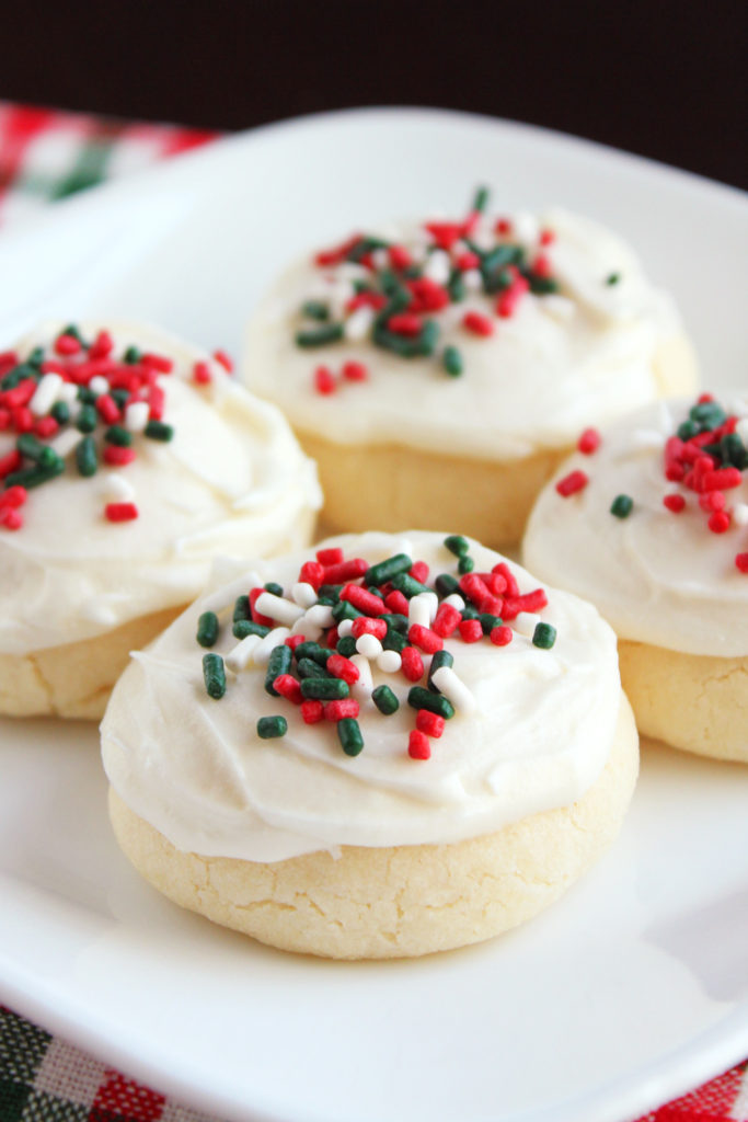 Low FODMAP Soft Frosted Sugar Cookies