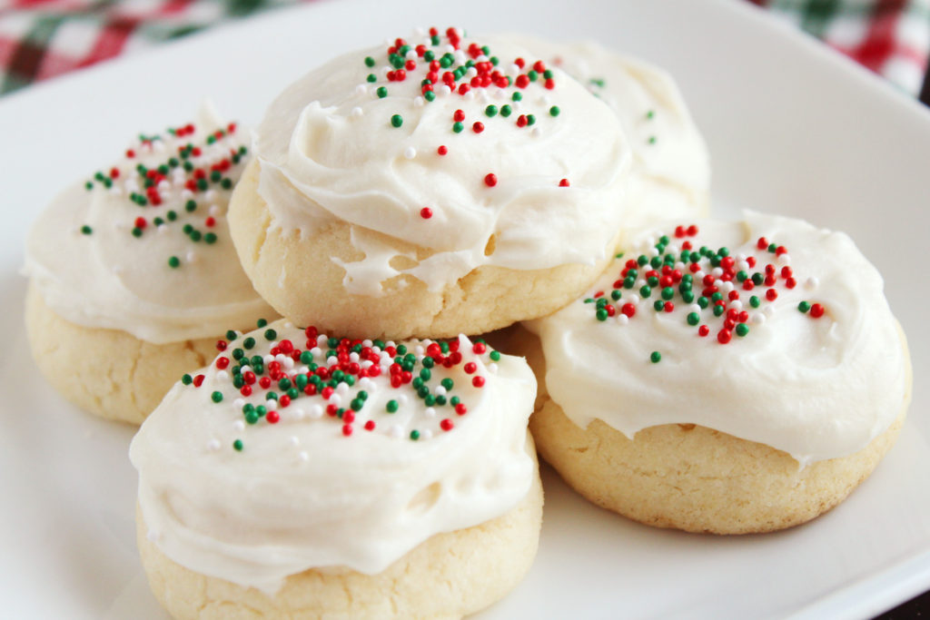 Low FODMAP Soft Frosted Sugar Cookies