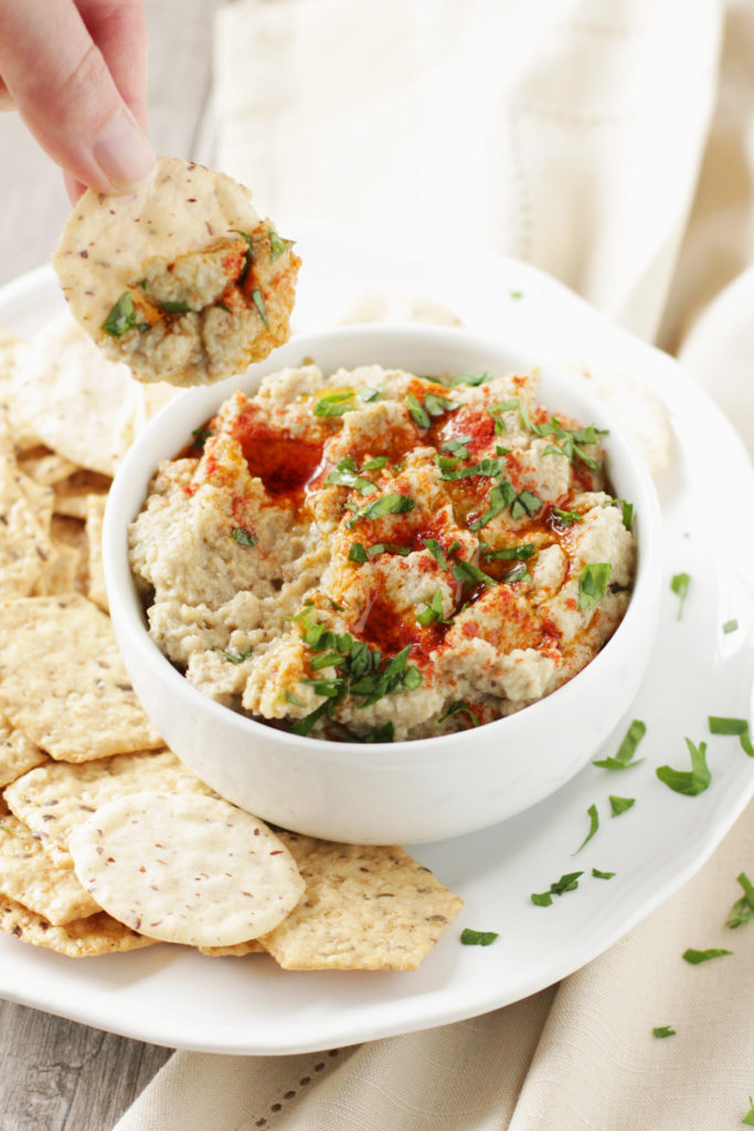 Low FODMAP Baba Ganoush (Eggplant Dip)