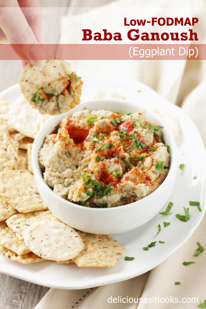 Low FODMAP Baba Ganoush (Eggplant Dip)