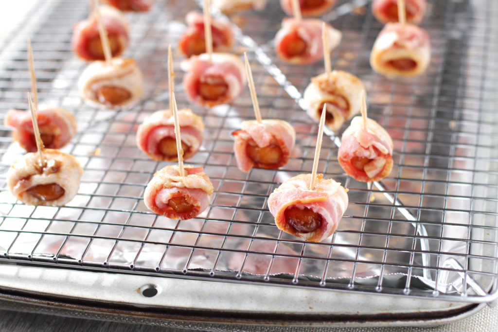 Appetizer ready to bake