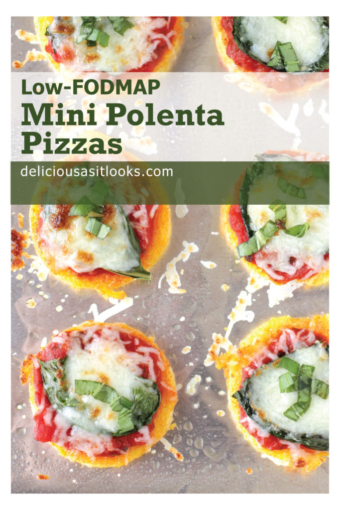 Low FODMAP Mini Polenta Pizzas