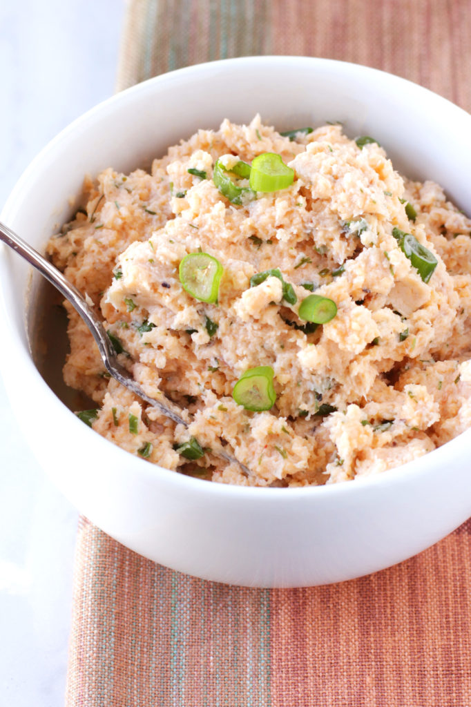 Low FODMAP Smoked Salmon & Cheddar Spread