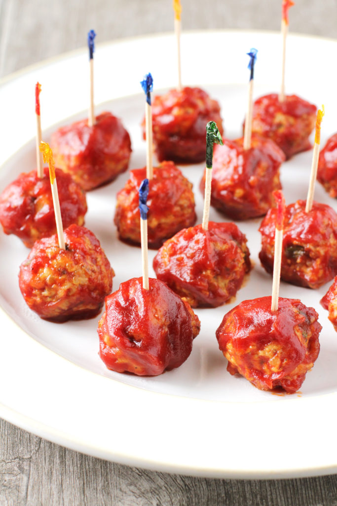 Low FODMAP Turkey Quinoa Cocktail Meatballs