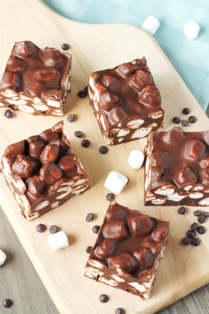3-Ingredient Peanut Butter Marshmallow Fudge