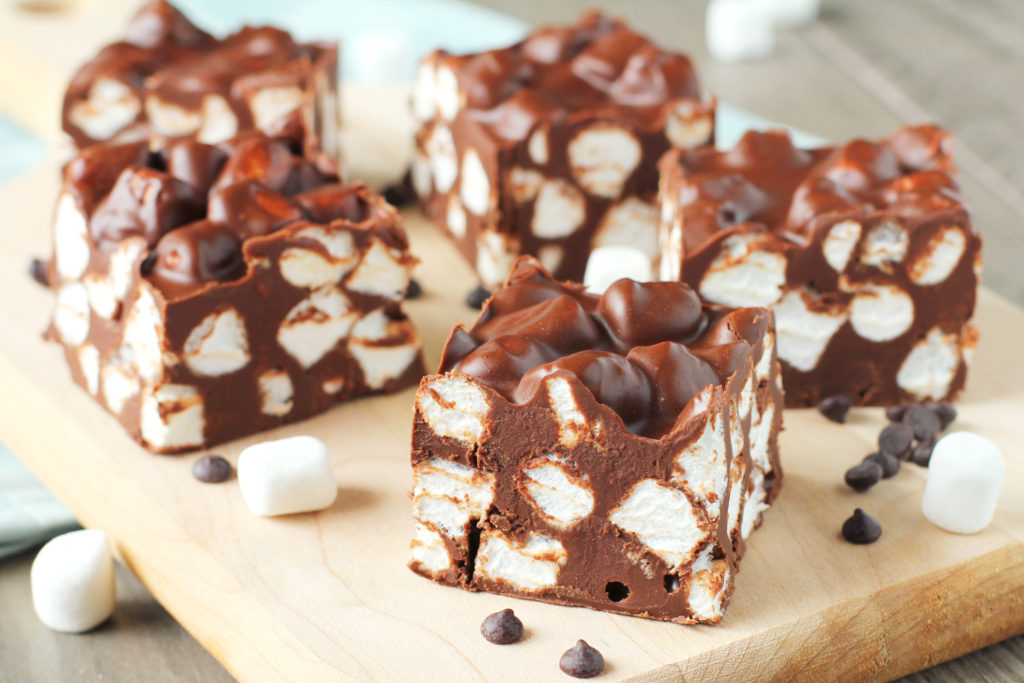 3-Ingredient Peanut Butter Marshmallow Fudge