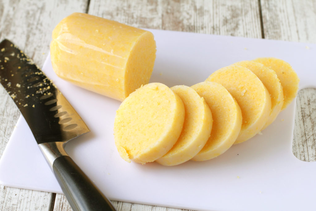Sliced Tube Polenta