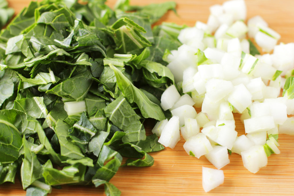 Chopped Bok Choy