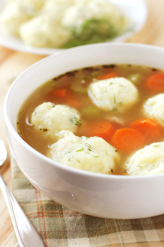 Low FODMAP Potato Dumplings for Soup (Matzah Balls Kneidlach)