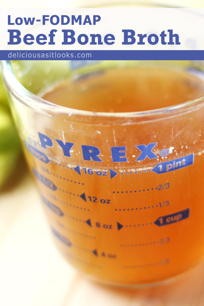 Low FODMAP Beef Bone Broth