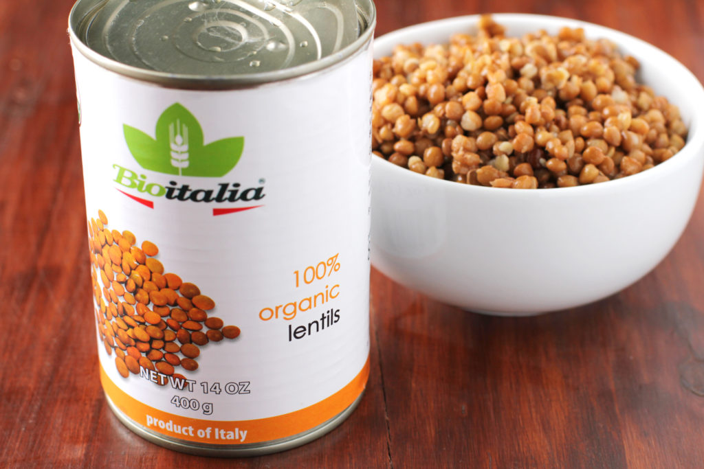 Low FODMAP Canned Lentils