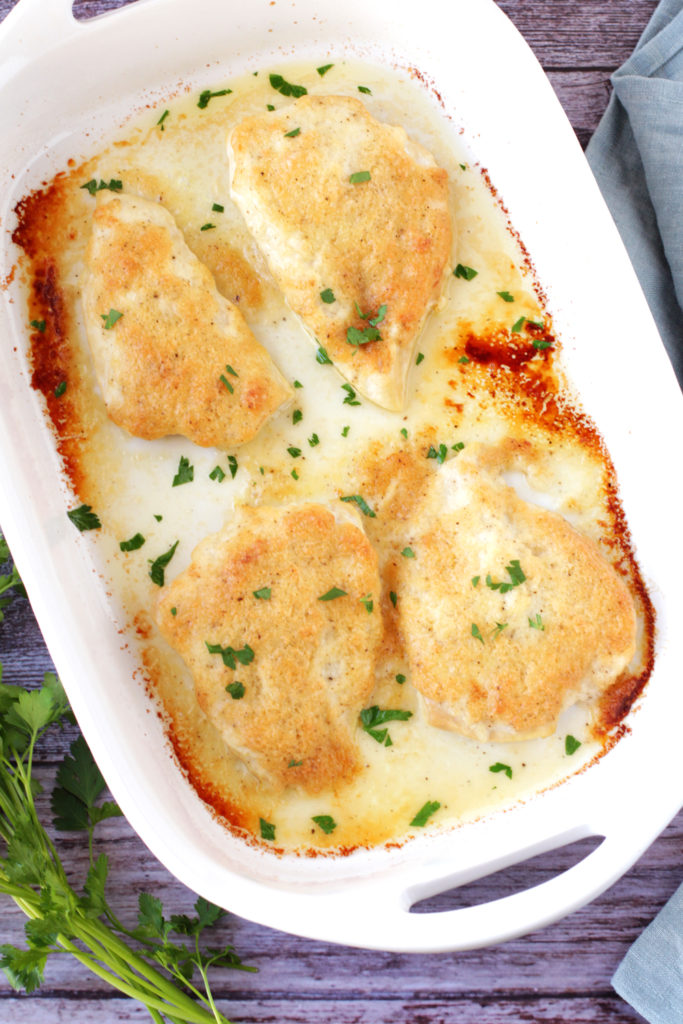 Low FODMAP Creamy Parmesan Chicken