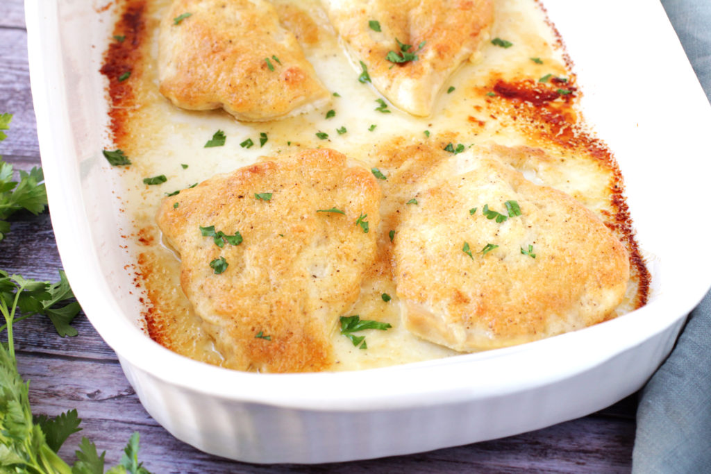 Low FODMAP Creamy Parmesan Chicken