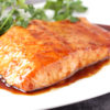Low FODMAP Bourbon Orange Glazed Salmon