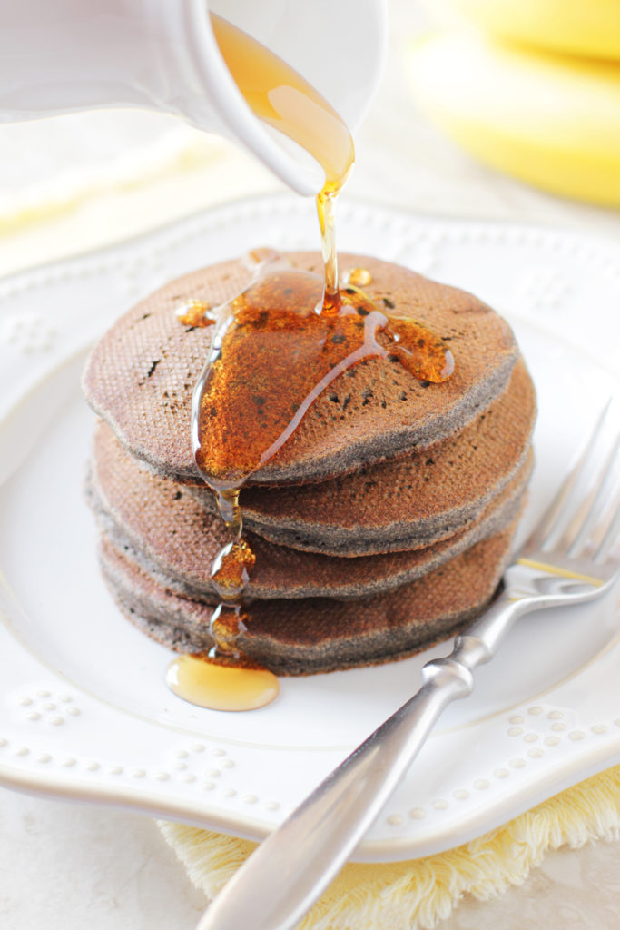 Low FODMAP Banana Buckwheat Pancakes