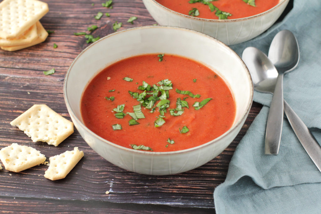 Low FODMAP Creamy Tomato Soup