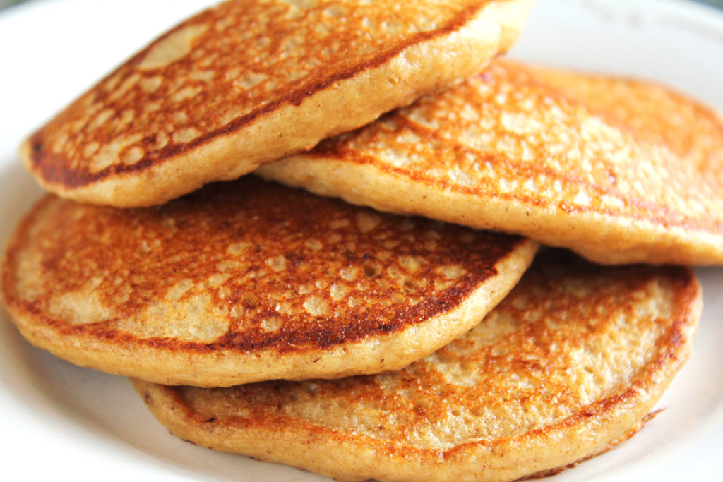 Quinoa Flake Pancakes (Gluten-Free & Low-FODMAP)