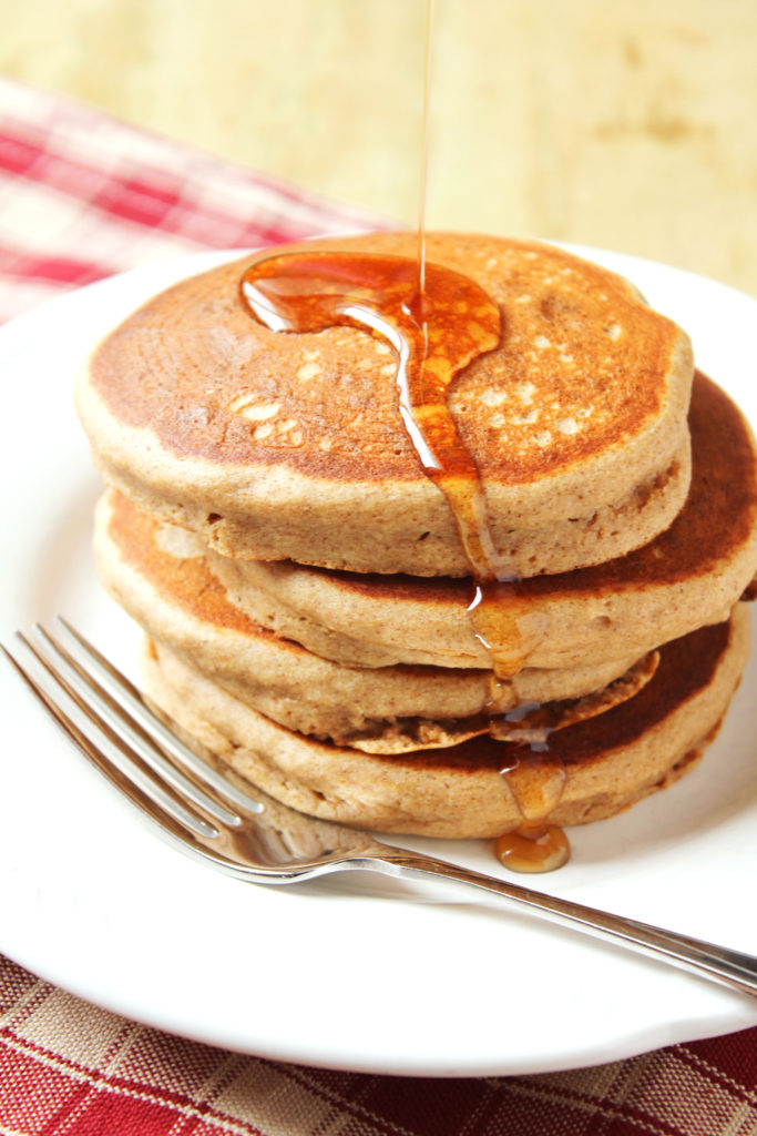 Vanilla Cinnamon Quinoa Pancakes (Low-FODMAP, Gluten-Free)