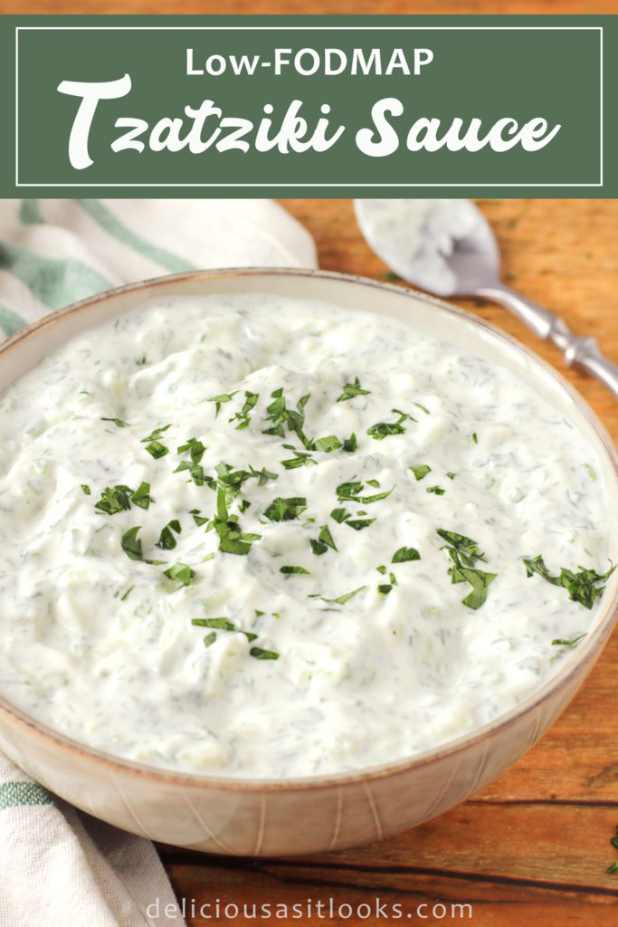 Low FODMAP Tzatziki Sauce