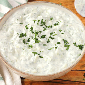 low fodmap tzatziki sauce