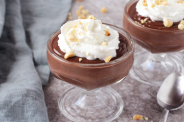 Low FODMAP Dark Chocolate Peanut Butter Pudding