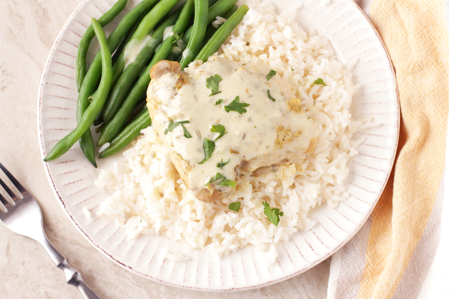 Low FODMAP Slow Cooker Dijon Tarragon Chicken