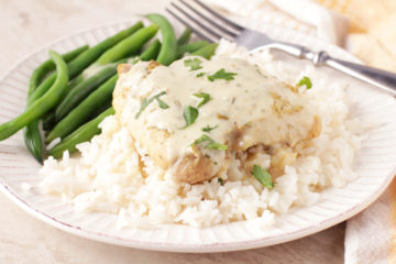 Low FODMAP Slow Cooker Dijon Tarragon Chicken