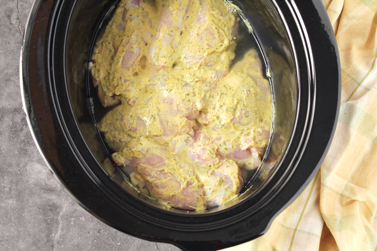 dijon tarragon chicken slow cooker