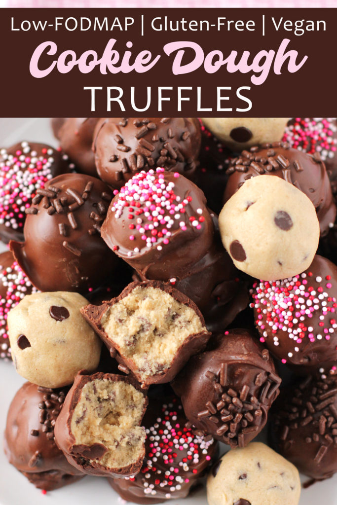 Low FODMAP Cookie Dough Truffles