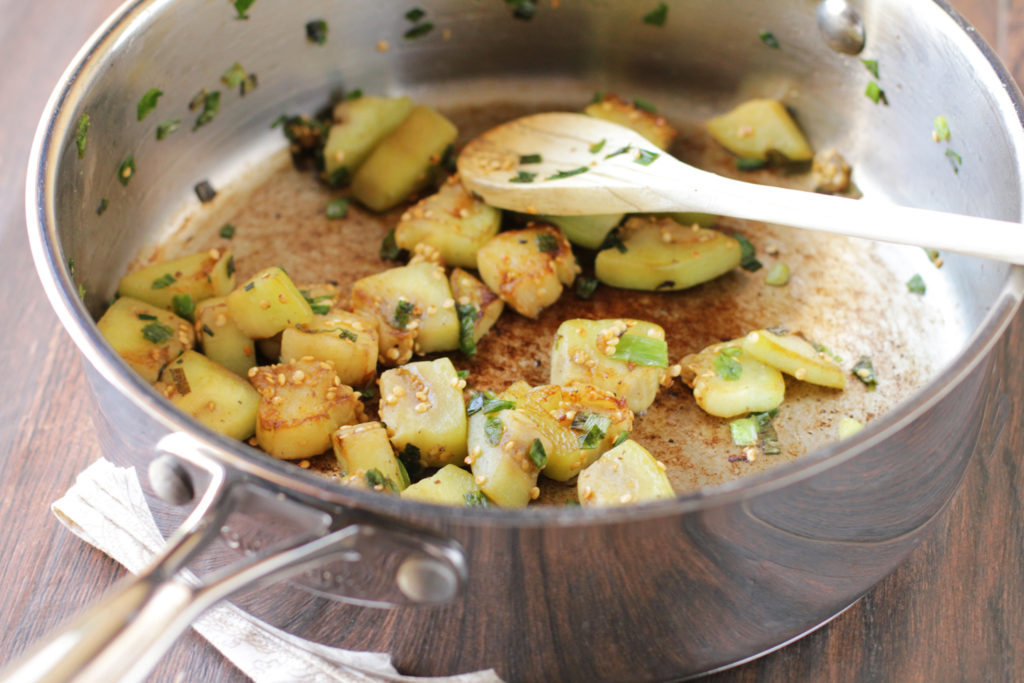 Saute Eggplant