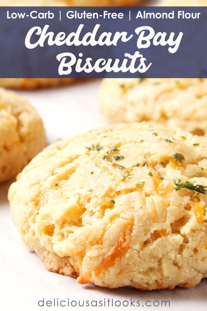 Almond Flour Cheddar Bay Biscuits