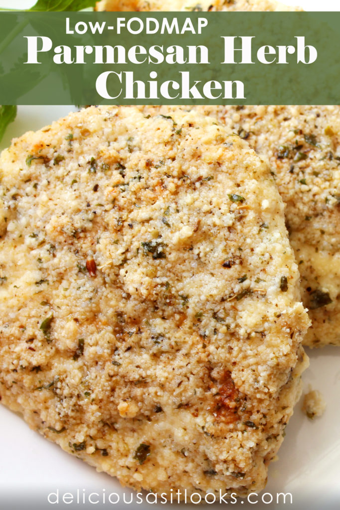 Low FODMAP Parmesan Herb Chicken