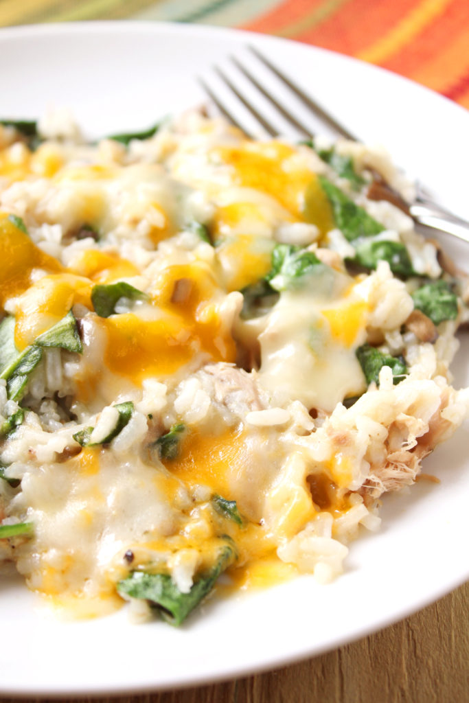 Low FODMAP Tuna Rice Casserole