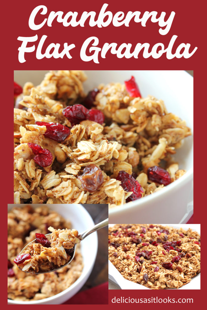 Cranberry Flax Granola