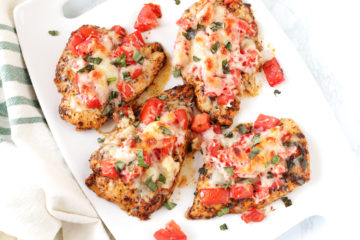 Low FODMAP Baked Bruschetta Chicken