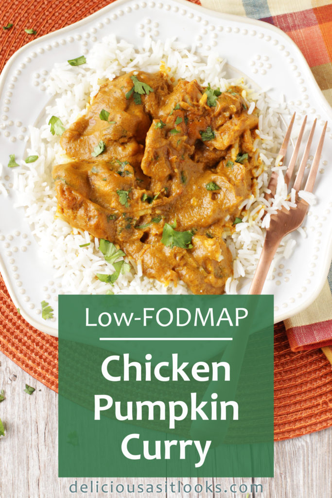 Low-FODMAP Chicken Pumpkin Curry