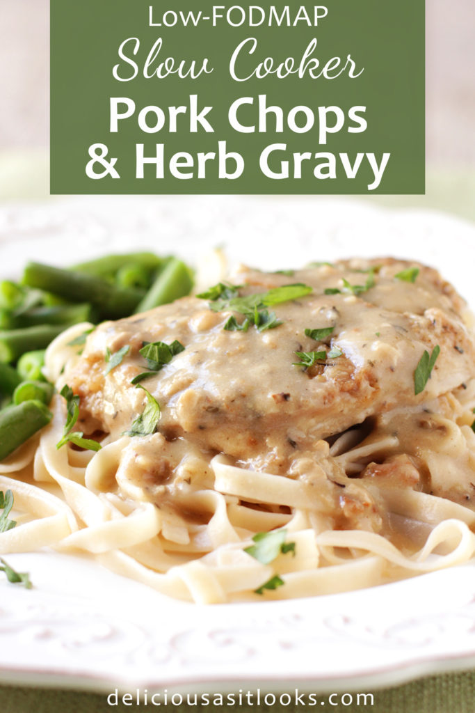 Low-FODMAP Slow Cooker Pork Chops & Gravy
